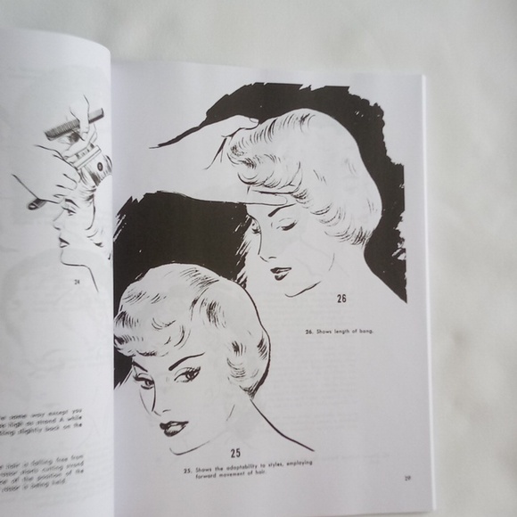 MYSTERY OF HAIRSTYLING Vintage Cutting, Finger Waving... 1950's Retro Styles - Picture 6 of 16